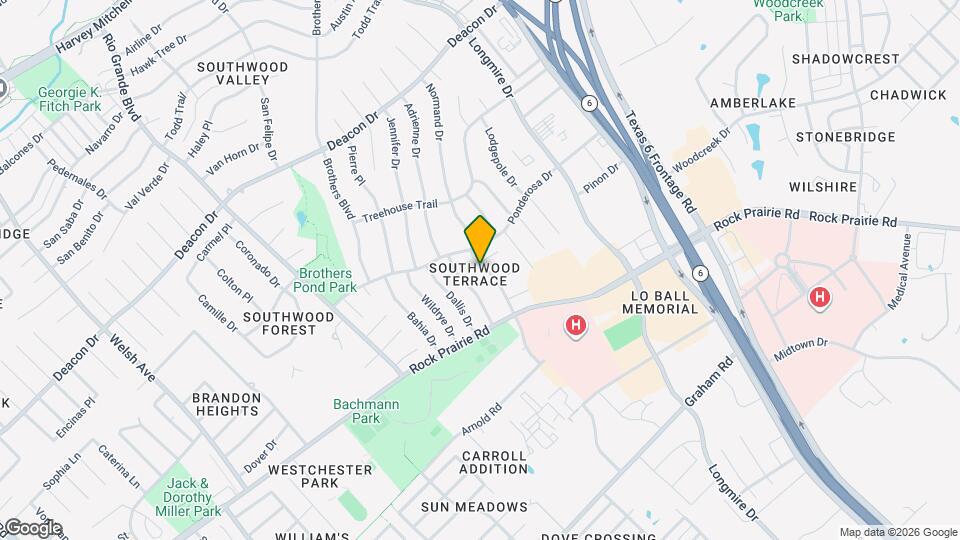 3302 Normand Dr Map and Location Details