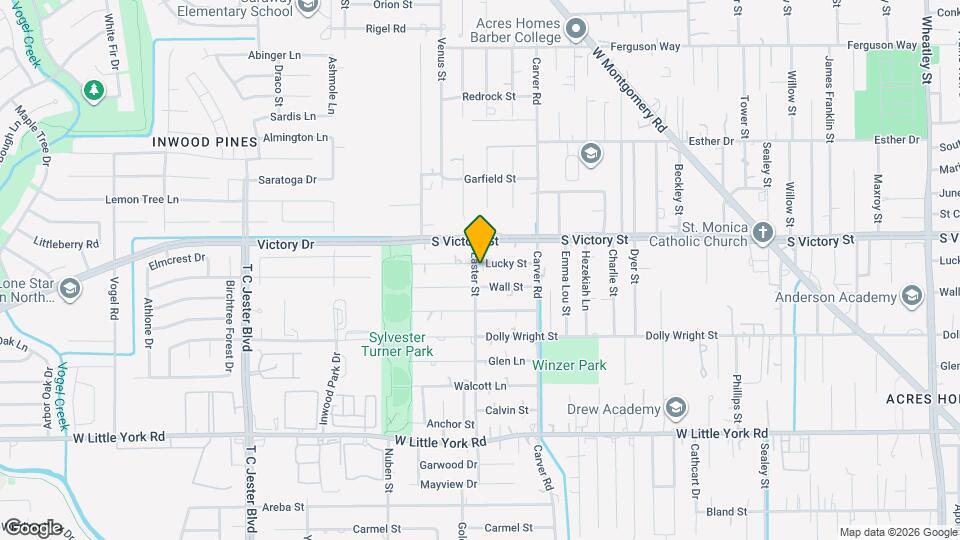 7612 Easter St Map and Location Details