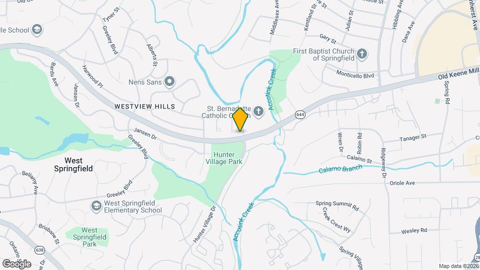 7601 Tiverton Dr Map and Location Details