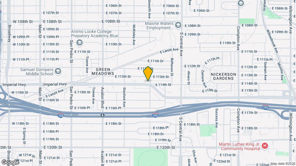 855 E Imperial Hwy Map and Location Details