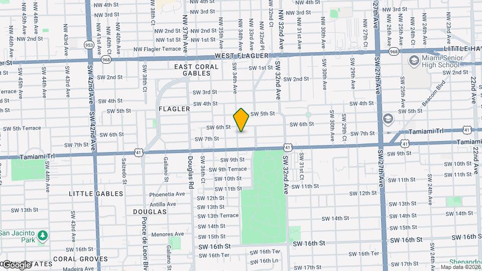 3373 SW 7th St Mapa y Detalles de la Ubicación
