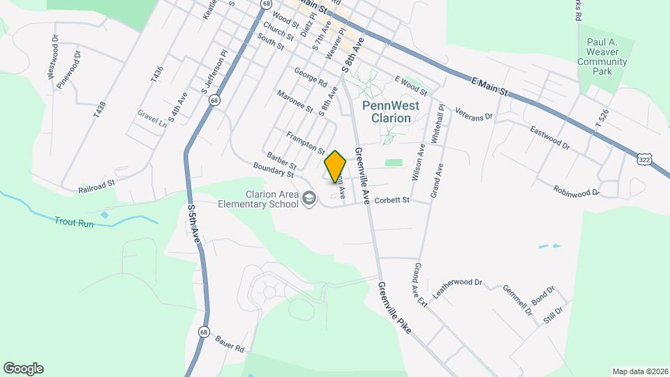 Penn Court Apartments Map and Location Details