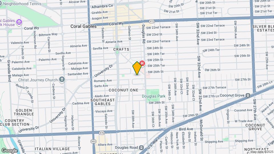 3753 SW 26th Ter Map and Location Details