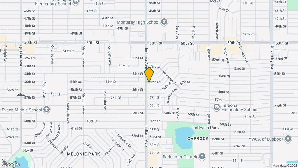 3321 55th St Map and Location Details