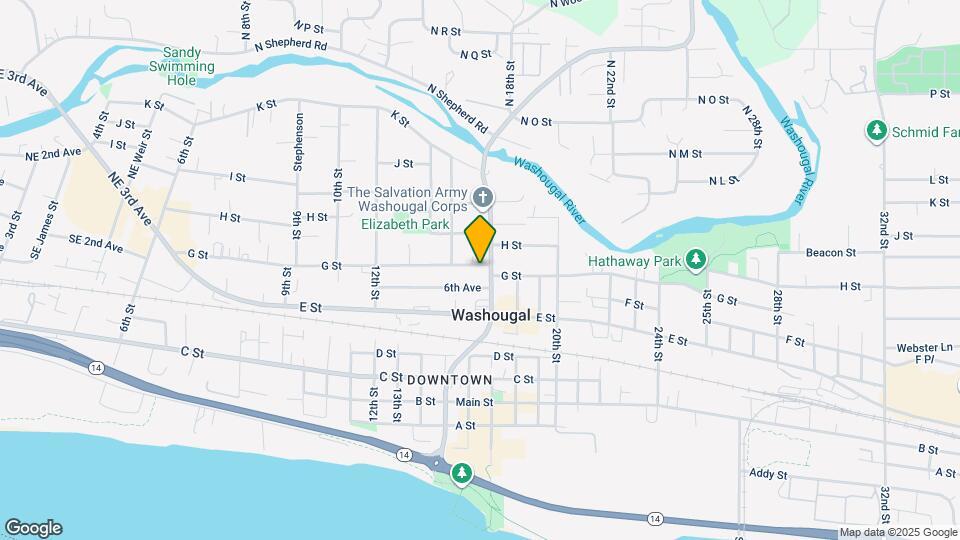 1610 G St Map and Location Details