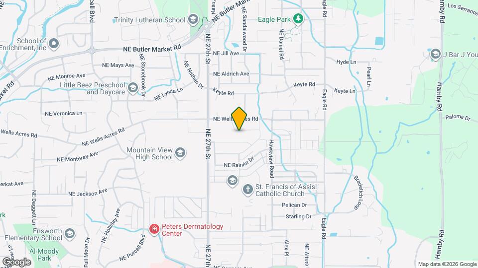 2901 NE Pinnacle Pl Map and Location Details