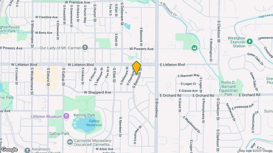 5777 S Bannock St Map and Location Details