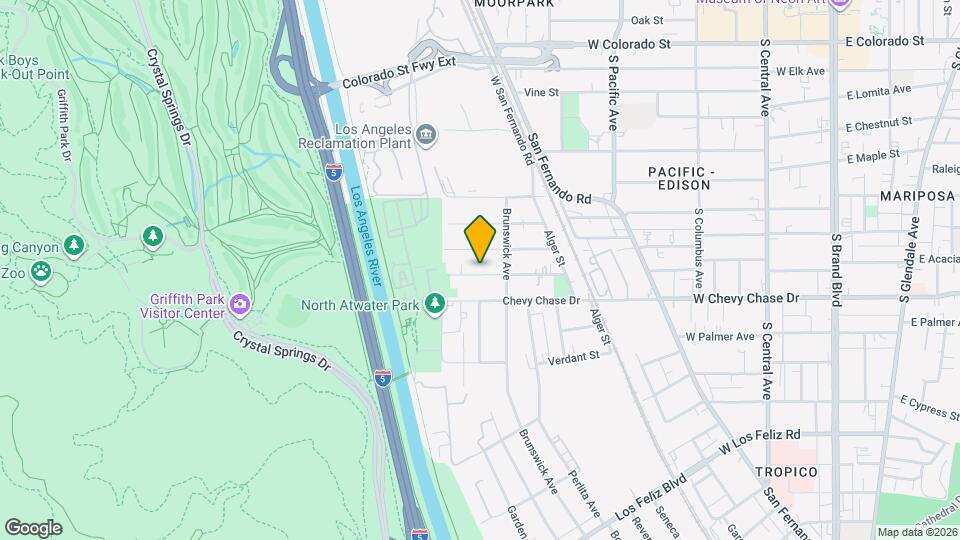 4025 1/2 Bemis St Map and Location Details