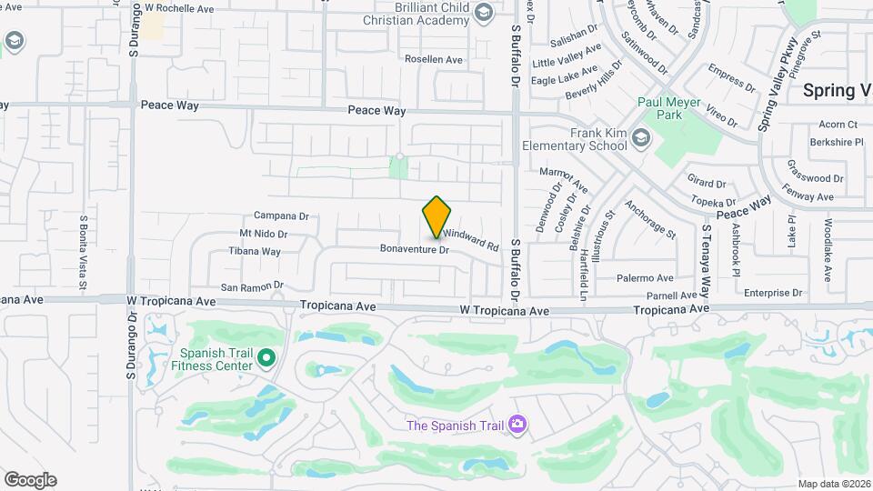 7944 Bonaventure Dr Map and Location Details