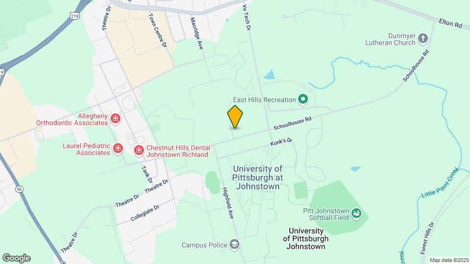 104 Campus Commons Lane Map and Location Details