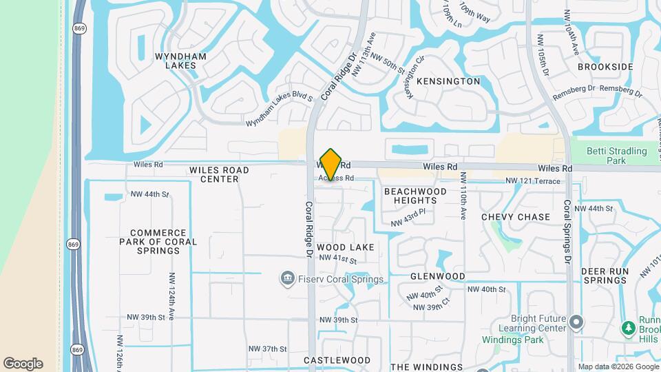 11583 NW 45th St Map and Location Details