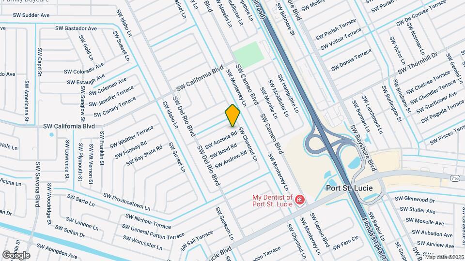713 SW Ancona Rd Map and Location Details