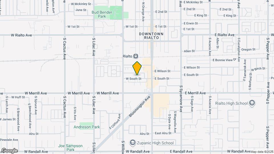 210 W South St Map and Location Details