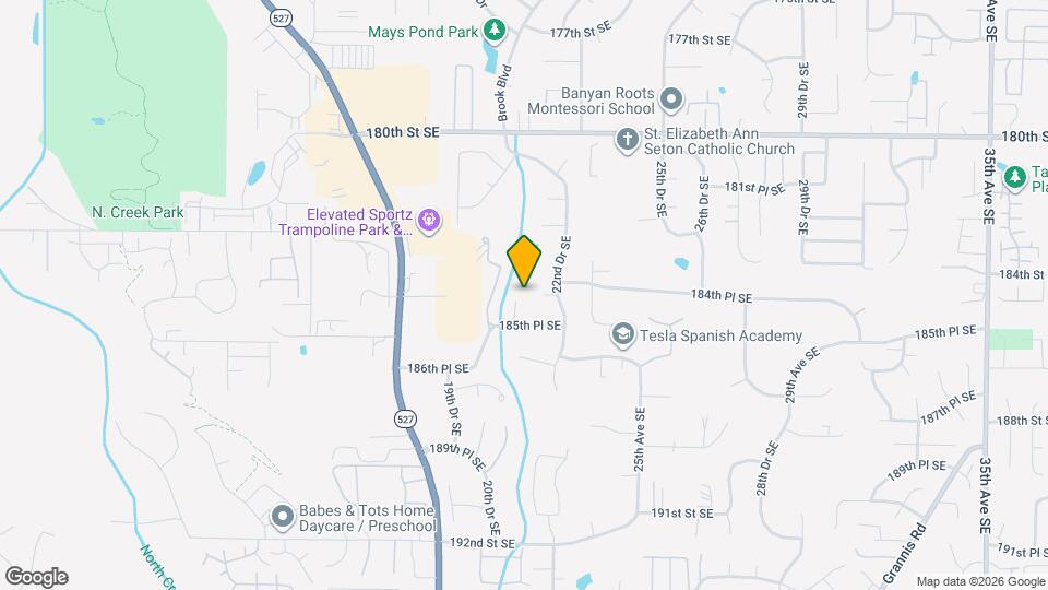 18429 20th Dr SE Mapa y Detalles de la Ubicación