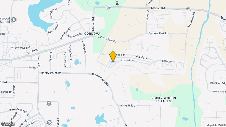 9162 Chastain Pl Mapa y Detalles de la Ubicación