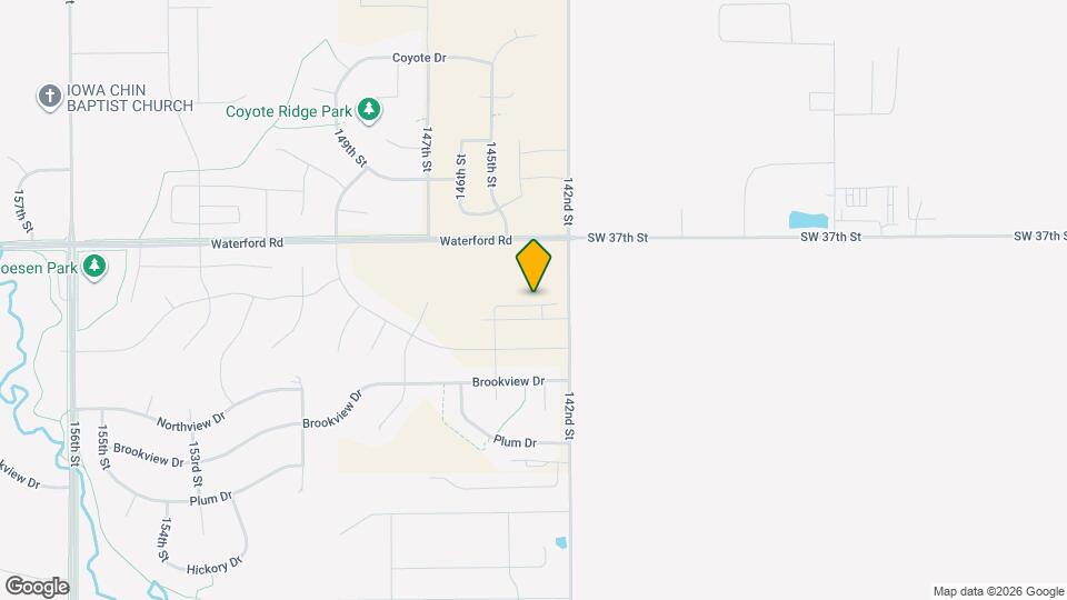 14307 Springbrook Trl Map and Location Details