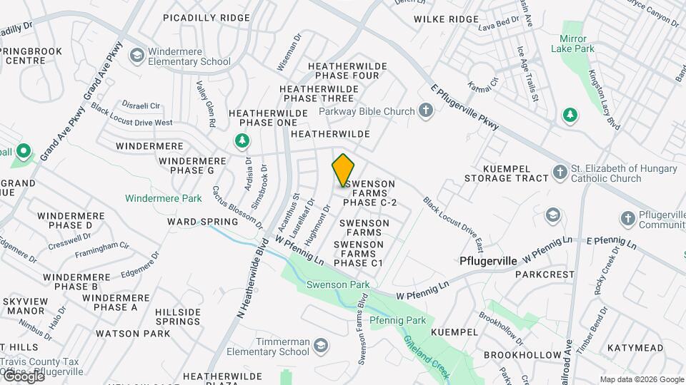 1502 Mayapple St Map and Location Details