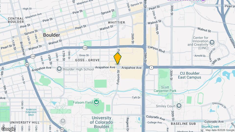 1555 Folsom St Map and Location Details