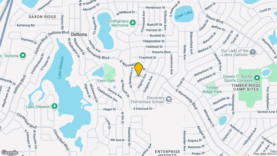 817 Hemlock Terrace Map and Location Details