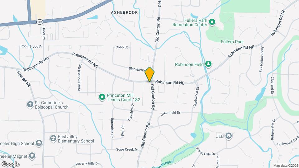 3052 Robinson Rd NE Map and Location Details