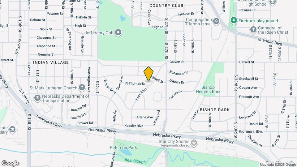 2540 St Thomas Dr Map and Location Details
