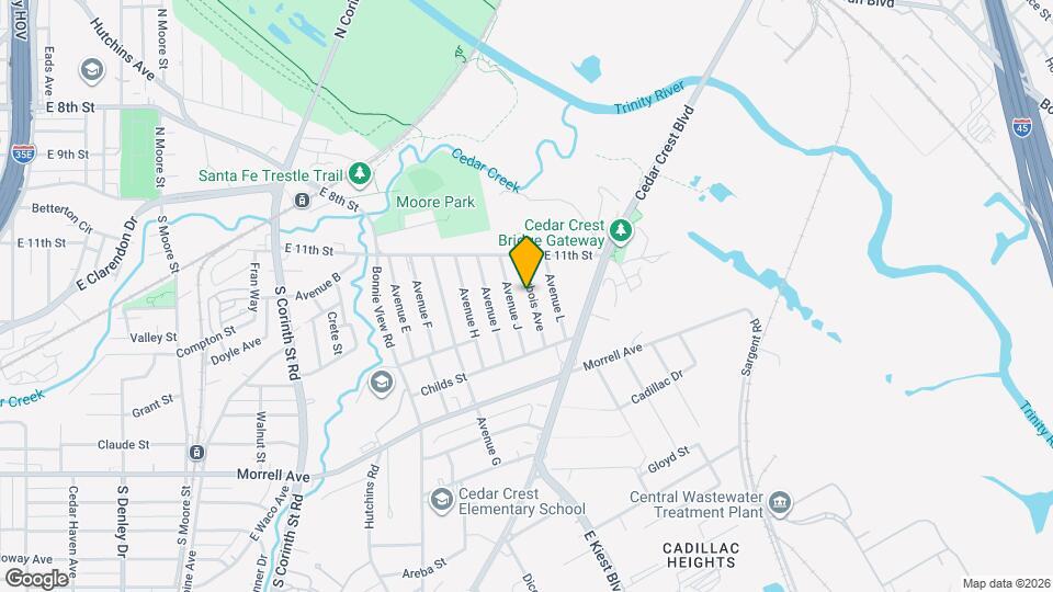 407 Dubois Ave Map and Location Details