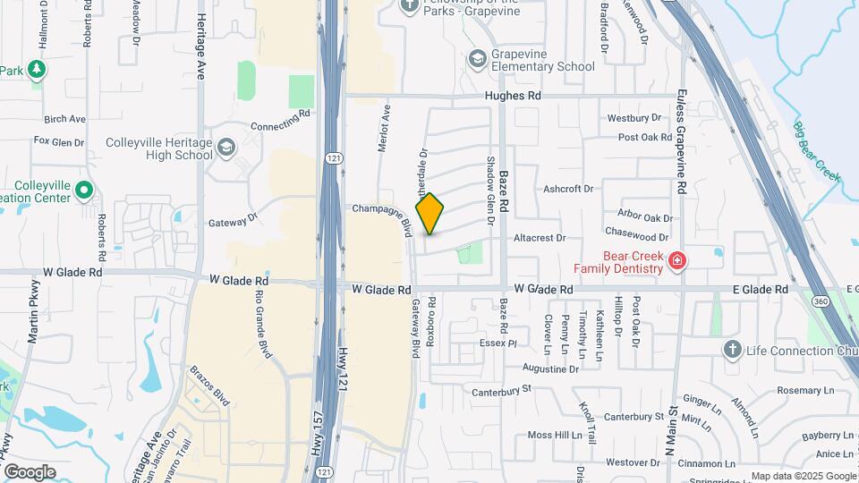 1827 Forestdale Dr Map and Location Details