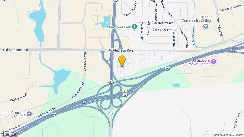 6918 Steeplechase Dr NW Map and Location Details