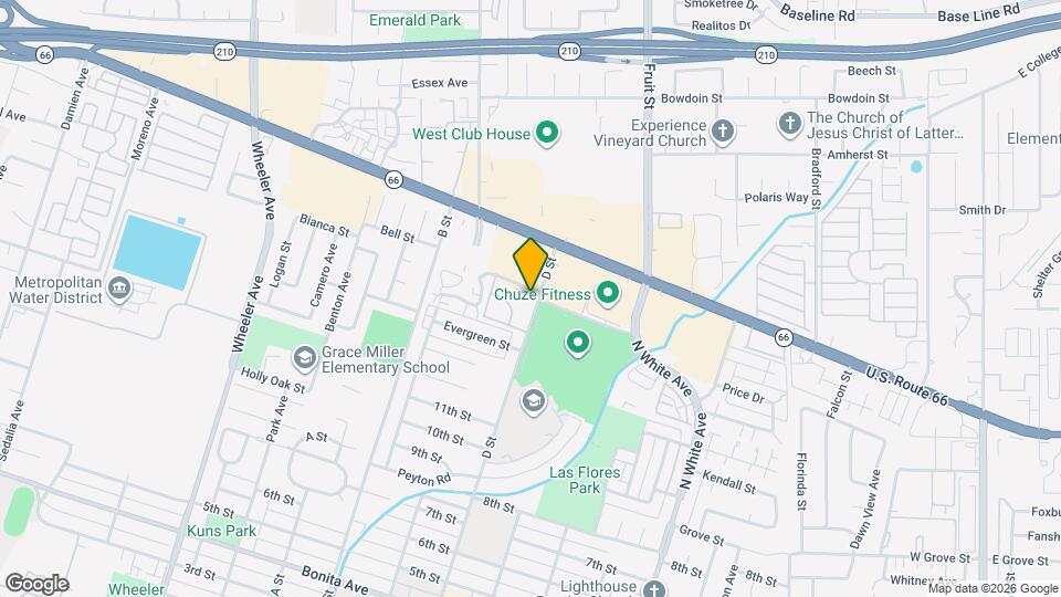 3563 D St Map and Location Details