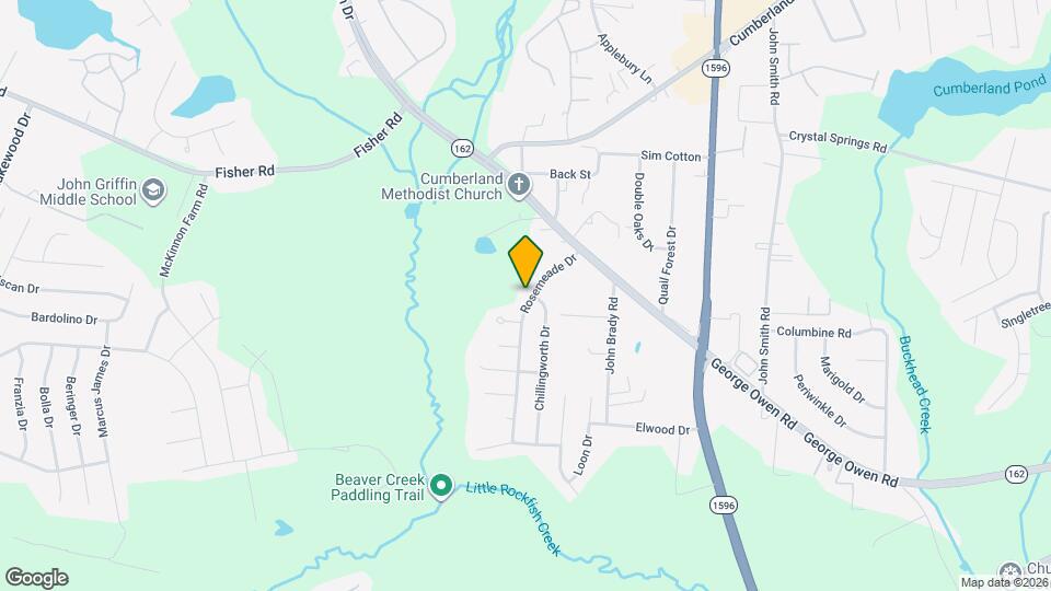 2904 Rosemeade Dr Map and Location Details