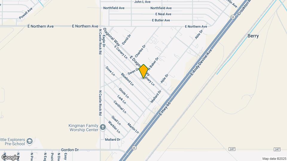 3675 E Robin Ln Map and Location Details
