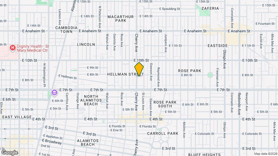 774B Cherry Ave Map and Location Details