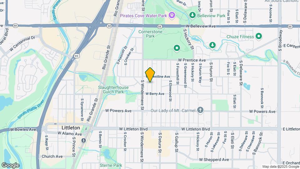 5441 S Cedar St Map and Location Details