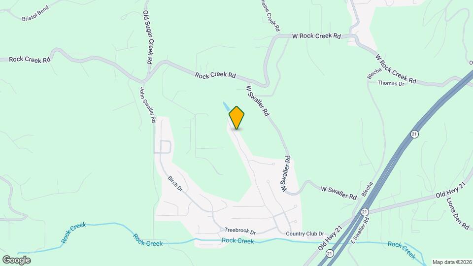 3836 Country Club Dr Map and Location Details