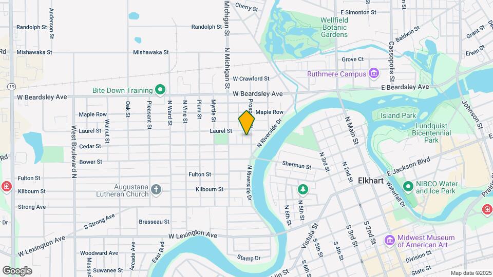 509 Prospect St Map and Location Details