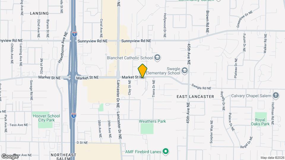 4116 Market St NE Map and Location Details