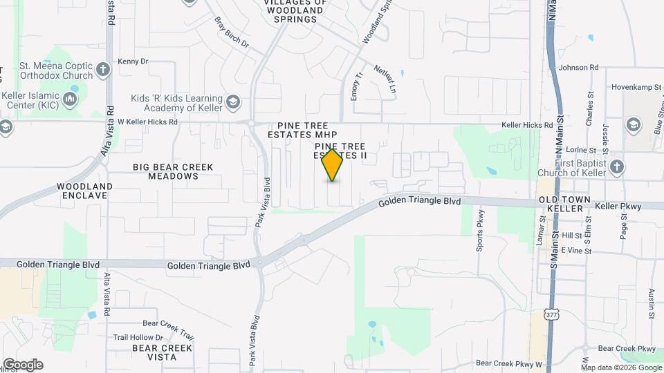 11218 Golden Triangle Cir Map and Location Details