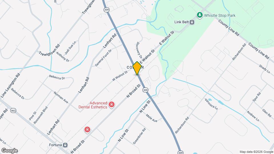 104 Bethlehem Pike Map and Location Details