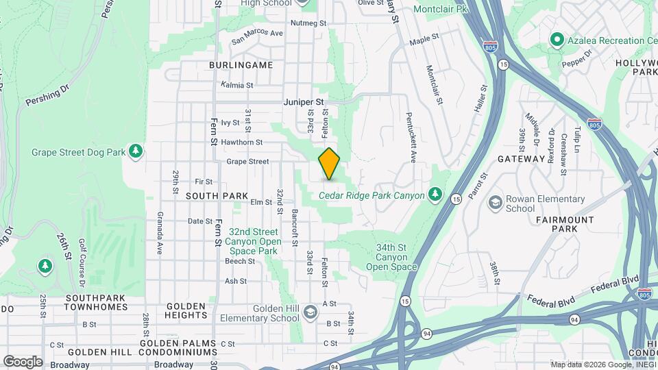 1837-39 Felton St Map and Location Details