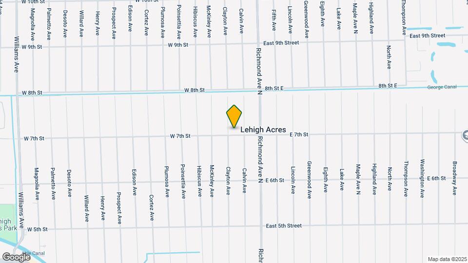 203 E 7th St Map and Location Details