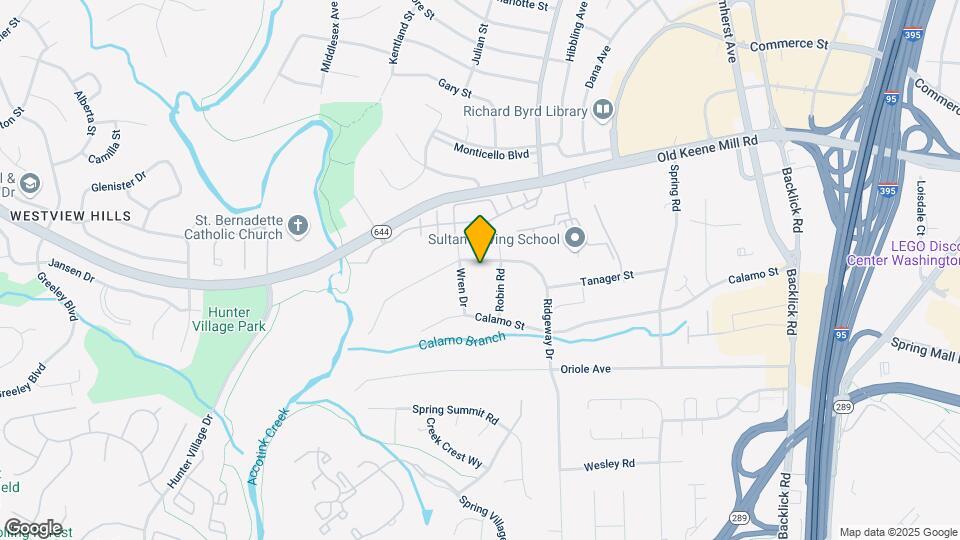 6644 Ridgeway Dr Map and Location Details