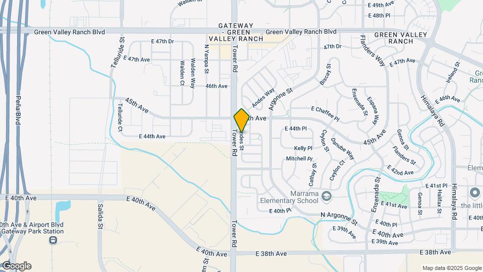 4405 N Andes St Map and Location Details