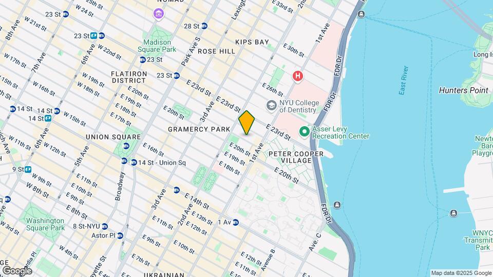 323 E 21st St Mapa y Detalles de la Ubicación