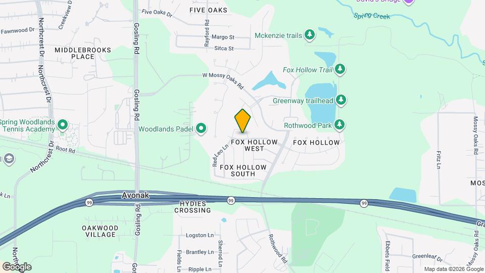 5110 Fox Hollow Blvd Map and Location Details