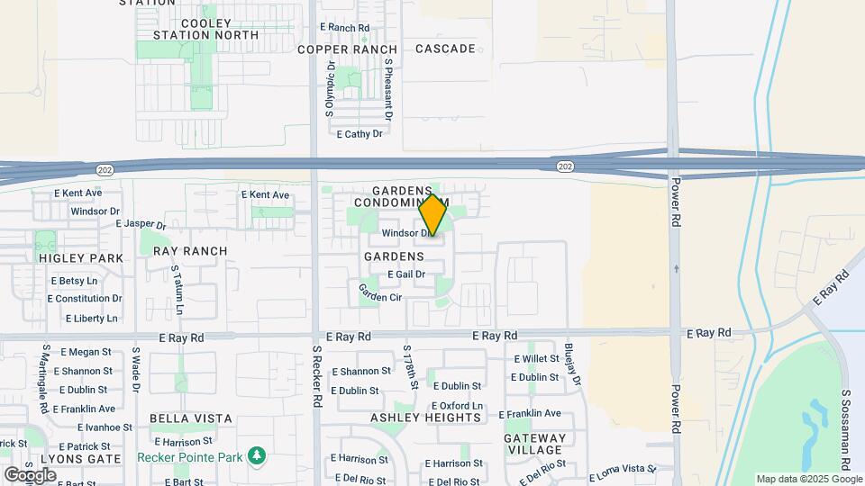 4256 E Baylor Ln Map and Location Details