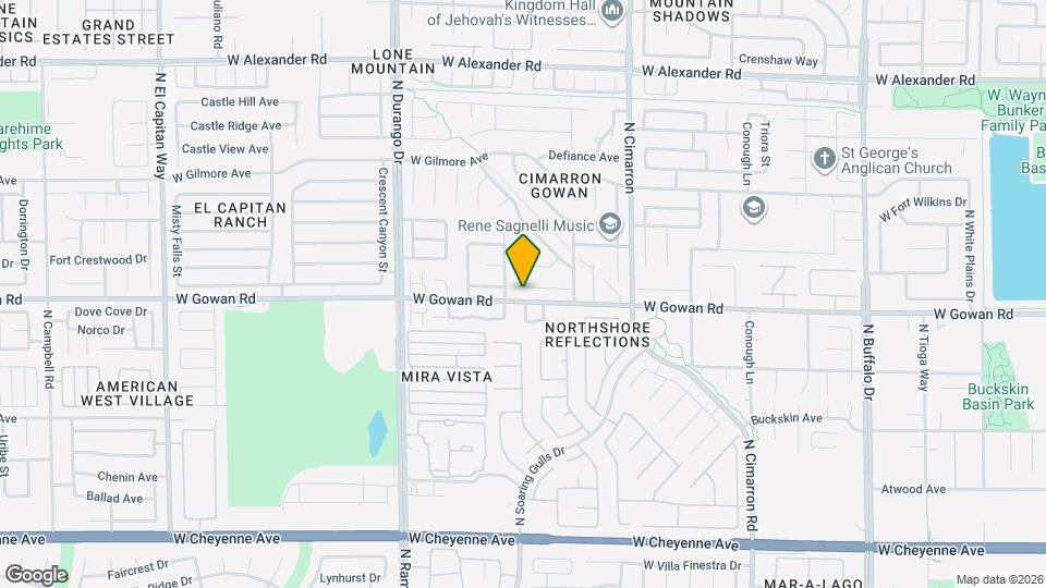 8257 Cactus Root Ct Map and Location Details