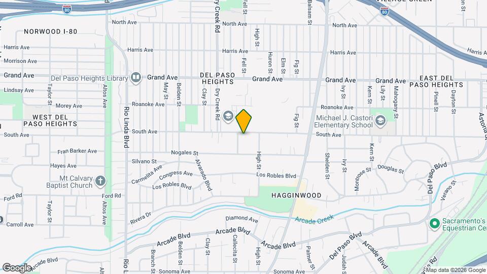 1330 South Ave Mapa y Detalles de la Ubicación