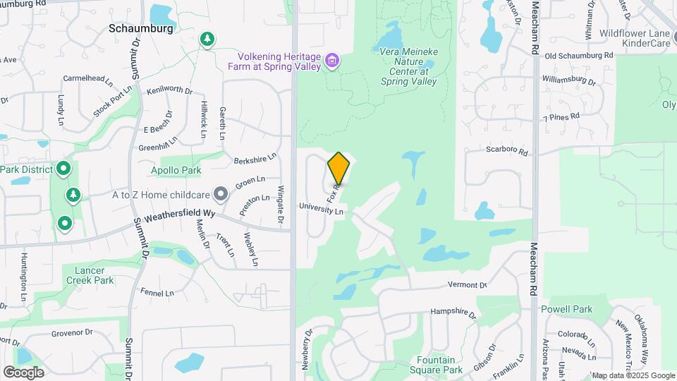 1810 Fox Run Dr Map and Location Details