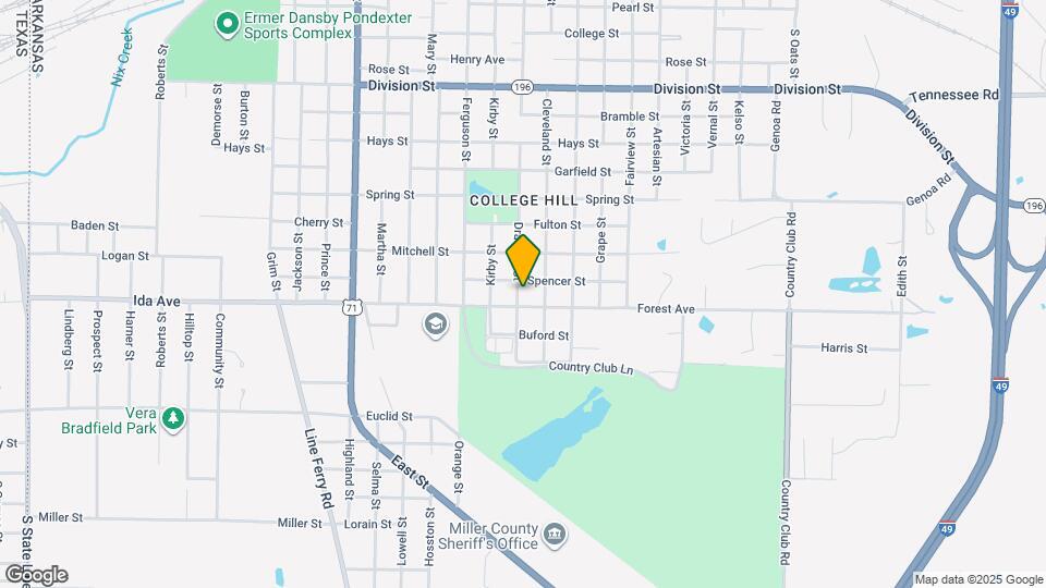 1206 Draughn St Map and Location Details