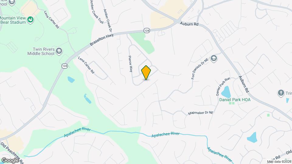 2257 Pierce Way Map and Location Details